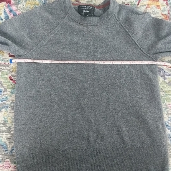 Italian Merino Yarn Gray Sweater - S - Picture 9 of 12